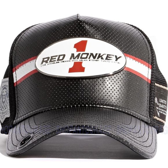 Red Monkey Racing RM1400 New Limited Unisex Snapback Trucker Hat Cap | 3 Colors - Picture 8 of 16